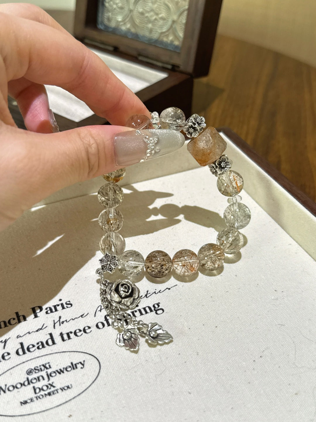 ▫️▪️ Black gold super sugar bracelet